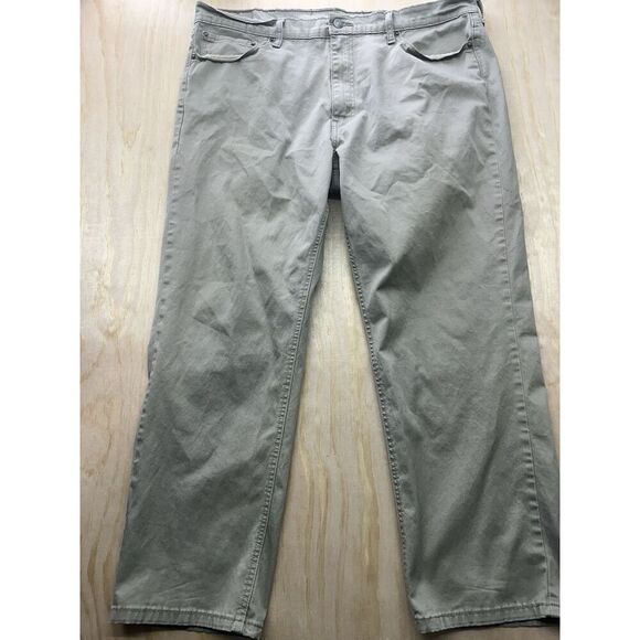 Vintage 40x30 Blank White Tab Levi Strauss 541 Fit Tan Jeans Men's RARE Tag 90 - Picture 1 of 6